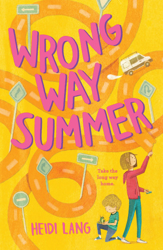 Wrong Way Summer: A Novel book cover by Heidi Lang