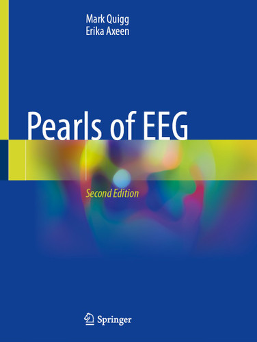 Pearls of EEG book cover by Mark Quigg, Erika Axeen