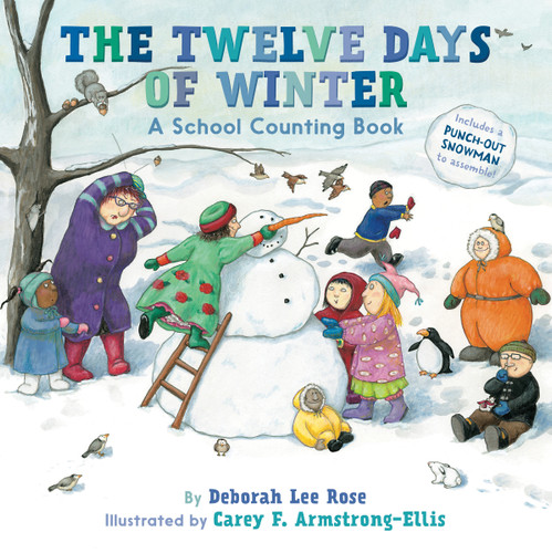 The Twelve Days of Winter: A School Counting Book book cover by Deborah Lee Rose