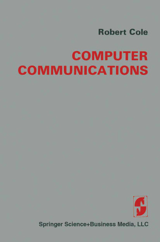Computer Communications book cover by R. COLE
