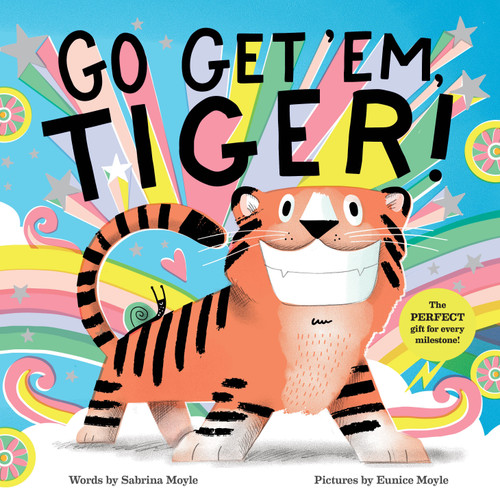 Go Get 'Em, Tiger! (A Hello!Lucky Book) (A Hello!Lucky Book) book cover by Sabrina Moyle, Hello!Lucky