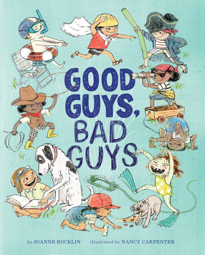 Good Guys, Bad Guys book cover by Joanne Rocklin