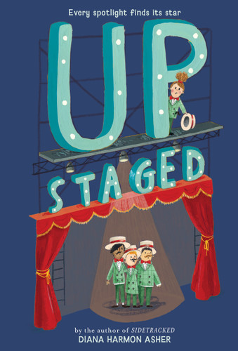 Upstaged book cover by Diana Harmon Asher