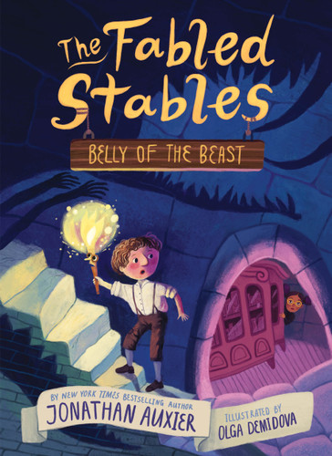 Belly of the Beast (The Fabled Stables Book #3) (The Fabled Stables) book cover by Jonathan Auxier