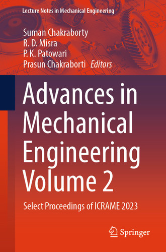 Advances in Mechanical Engineering Volume 2: Select Proceedings of ICRAME 2023 (Lecture Notes in Mechanical Engineering) book cover by 