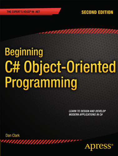 Beginning C# Object-Oriented Programming book cover by Dan Clark
