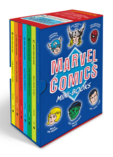 Marvel Comics Mini-Books Collectible Boxed Set: A History and Facsimiles of Marvel’s Smallest Comic Books book cover by Marvel Marvel Entertainment