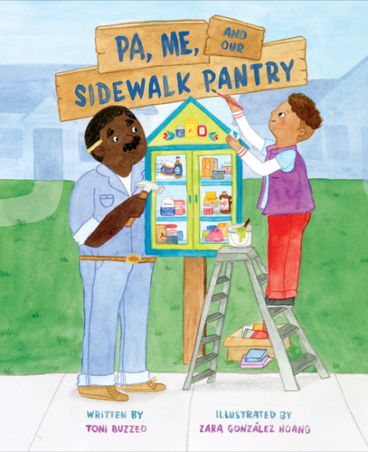 Pa, Me, and Our Sidewalk Pantry book cover by Toni Buzzeo