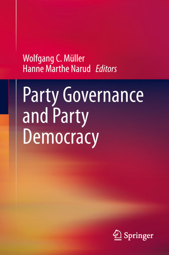 Party Governance and Party Democracy book cover by 