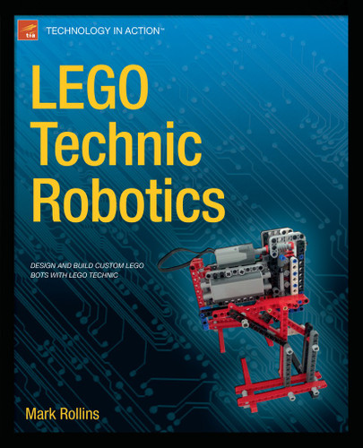 LEGO Technic Robotics book cover by Mark Rollins
