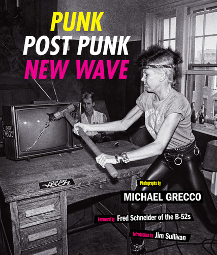 Punk, Post Punk, New Wave: Onstage, Backstage, In Your Face, 1978-1991 book cover by Michael Grecco