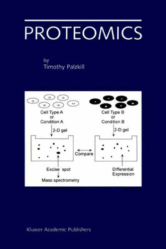 Proteomics book cover by Timothy Palzkill