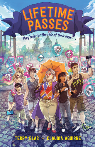 Lifetime Passes book cover by Terry Blas