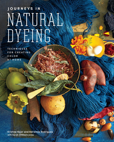Journeys in Natural Dyeing: Techniques for Creating Color at Home book cover by Kristine Vejar, Adrienne Rodriguez