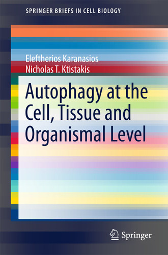 Autophagy at the Cell, Tissue and Organismal Level (SpringerBriefs in Cell Biology) book cover by Eleftherios Karanasios, Nicholas T. Ktistakis