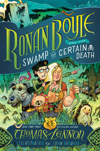 Ronan Boyle and the Swamp of Certain Death (Ronan Boyle #2) (Ronan Boyle) book cover by Thomas Lennon