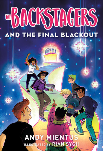 The Backstagers and the Final Blackout (Backstagers #3) (The Backstagers) book cover by Andy Mientus