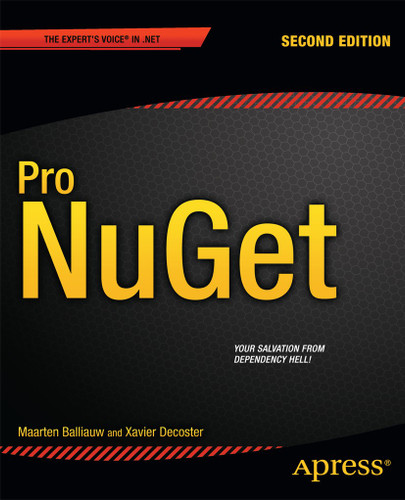 Pro NuGet book cover by Maarten Balliauw, Xavier Decoster