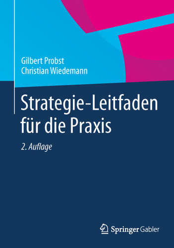 Strategie-Leitfaden für die Praxis book cover by Gilbert Probst, Christian Wiedemann