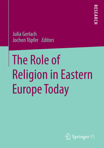 The Role of Religion in Eastern Europe Today book cover by 