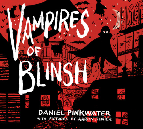 Vampires of Blinsh book cover by Daniel Pinkwater