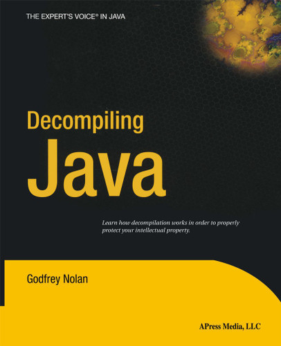 Decompiling Java book cover by Godfrey Nolan
