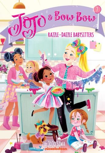 Razzle-Dazzle Babysitters (JoJo and BowBow #7) (JoJo and BowBow) book cover by JoJo Siwa
