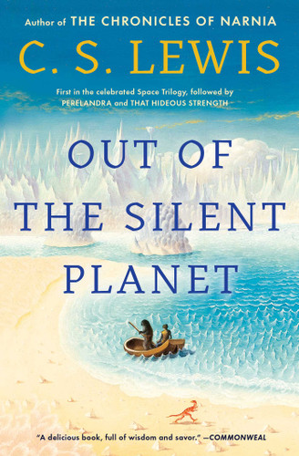 Out of the Silent Planet (The Space Trilogy) book cover by C.S. Lewis