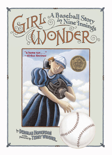 Girl Wonder: A Baseball Story in Nine Innings book cover by Deborah Hopkinson