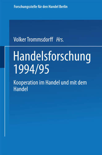 Kooperation im Handel und mit dem Handel book cover by Forschungsstelle Fur Den Handel & it;Berlin&gt: