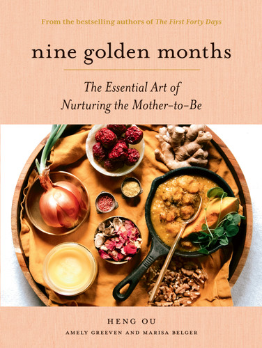 Nine Golden Months: The Essential Art of Nurturing the Mother-To-Be book cover by Amely Greeven, Marisa Belger, Heng Ou