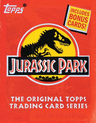 Jurassic Park: The Original Topps Trading Card Series (Topps) book cover by The Topps Company