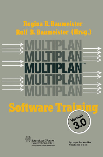 Multiplan 3.0 book cover by Gisela Semrau