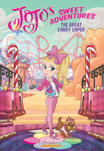 The Great Candy Caper (JoJo's Sweet Adventures): A Graphic Novel (JoJo’s Sweet Adventures) book cover by JoJo Siwa