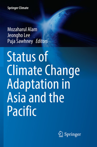 Status of Climate Change Adaptation in Asia and the Pacific (Springer Climate) book cover by 