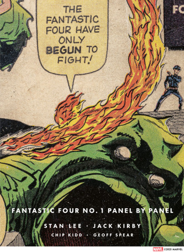 Fantastic Four No. 1: Panel by Panel (Panel by Panel) book cover by Stan Lee, Marvel Marvel Entertainment, Chip Kidd