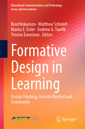 Formative Design in Learning: Design Thinking, Growth Mindset and Community (Educational Communications and Technology: Issues and Innovations) book cover by 