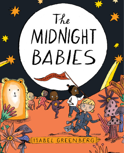 The Midnight Babies book cover by Isabel Greenberg