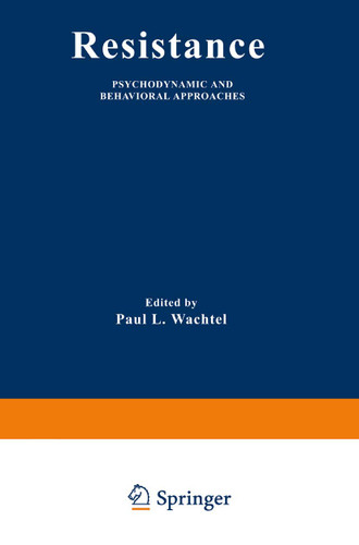 Resistance: Psychodynamic and Behavioral Approaches book cover by 