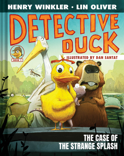 Detective Duck: The Case of the Strange Splash (Detective Duck #1) (Detective Duck) book cover by Henry Winkler, Lin Oliver