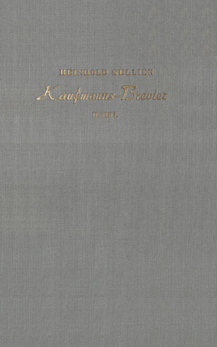 Kaufmanns-Brevier: 2. Teil book cover by Reinhold Sellien
