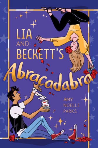 Lia and Beckett's Abracadabra book cover by Amy Noelle Parks