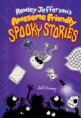 Rowley Jefferson's Awesome Friendly Spooky Stories: From the Creator of Diary of a Wimpy Kid (The Awesome Friendly Kid Series) book cover by Jeff Kinney