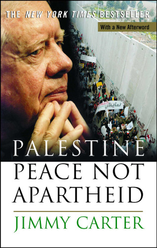 Palestine Peace Not Apartheid book cover by Jimmy Carter