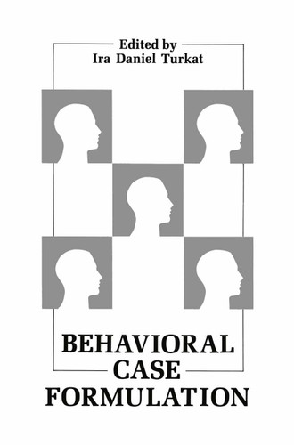 Behavioral Case Formulation book cover by 