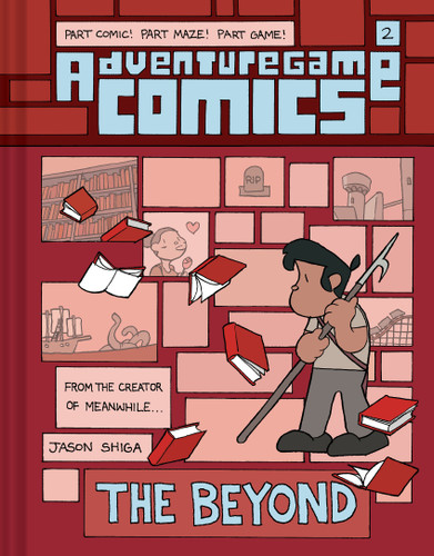 Adventuregame Comics: The Beyond (Book 2): An Interactive Graphic Novel (Adventuregame Comics) book cover by Jason Shiga