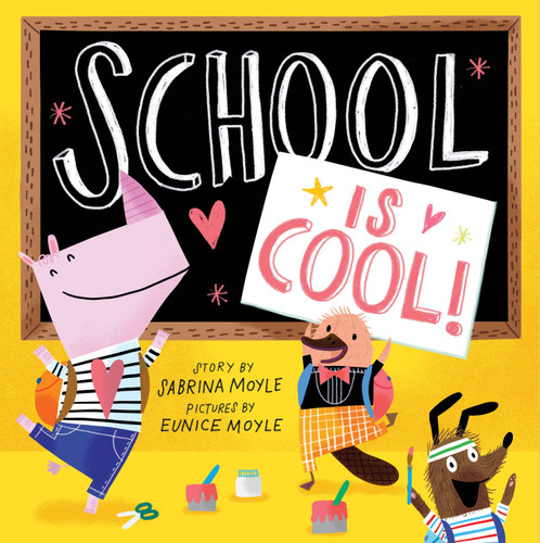 School Is Cool! (A Hello!Lucky Book) (A Hello!Lucky Book) book cover by Hello!Lucky, Sabrina Moyle