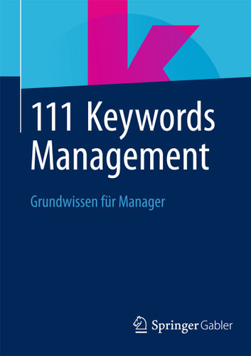 111 Keywords Management: Grundwissen für Manager book cover by 