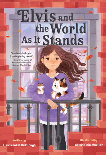Elvis and the World As It Stands book cover by Lisa Frenkel Riddiough