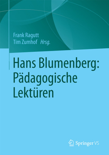 Hans Blumenberg: Pädagogische Lektüren book cover by 